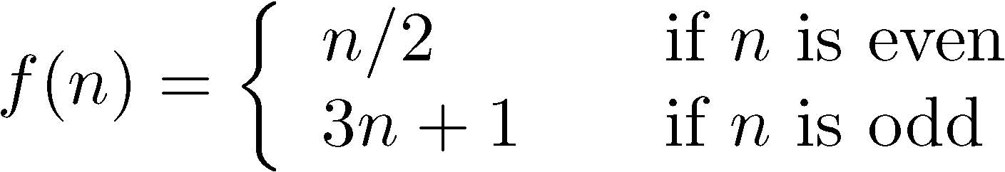 Collatz function